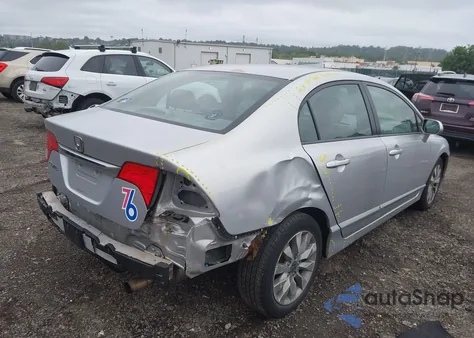 2010 Honda Civic Ex-L из США, поврежденный, VIN 2HGFA1F9XAH558472